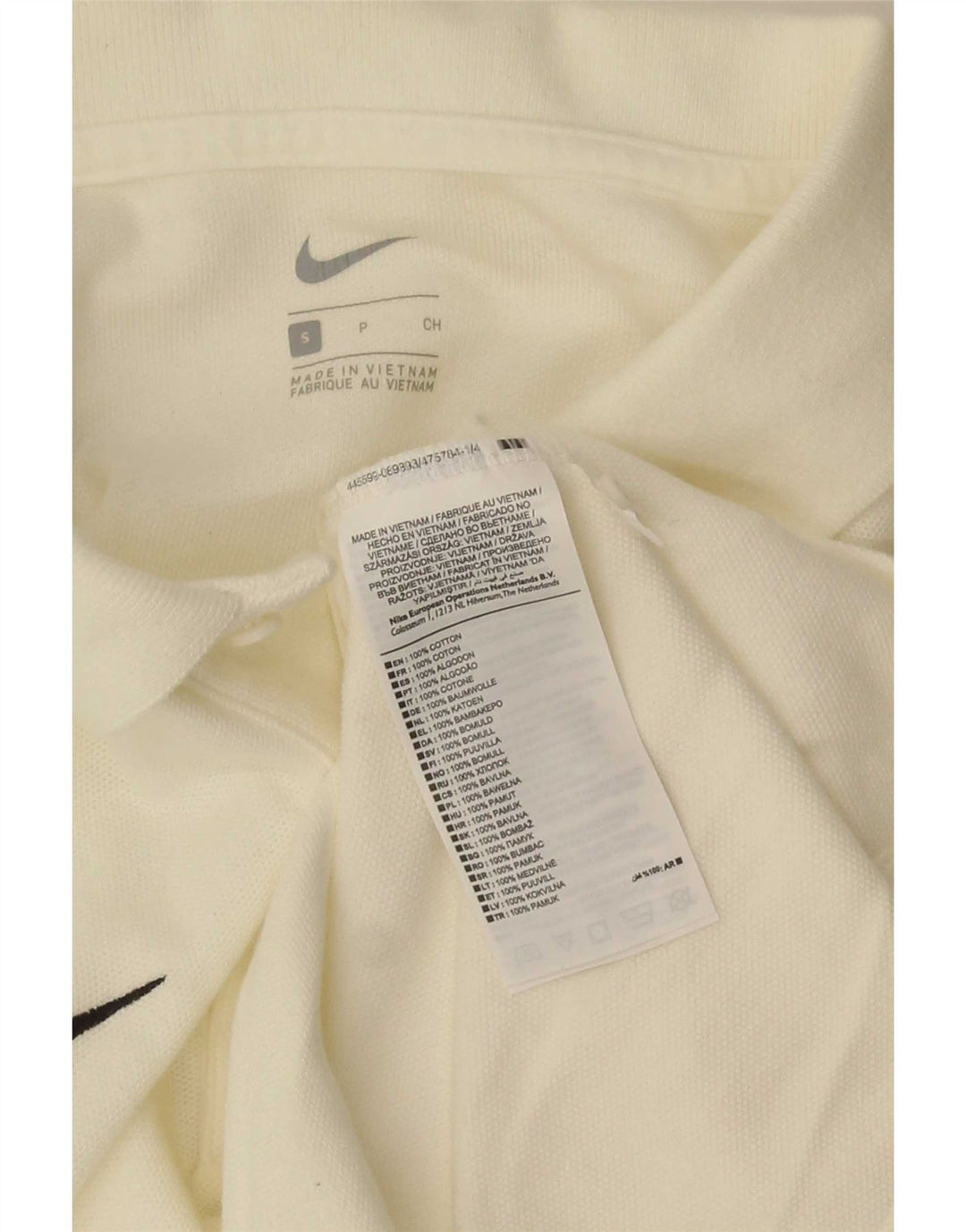 Nike muška polo majica mala od bijelog pamuka