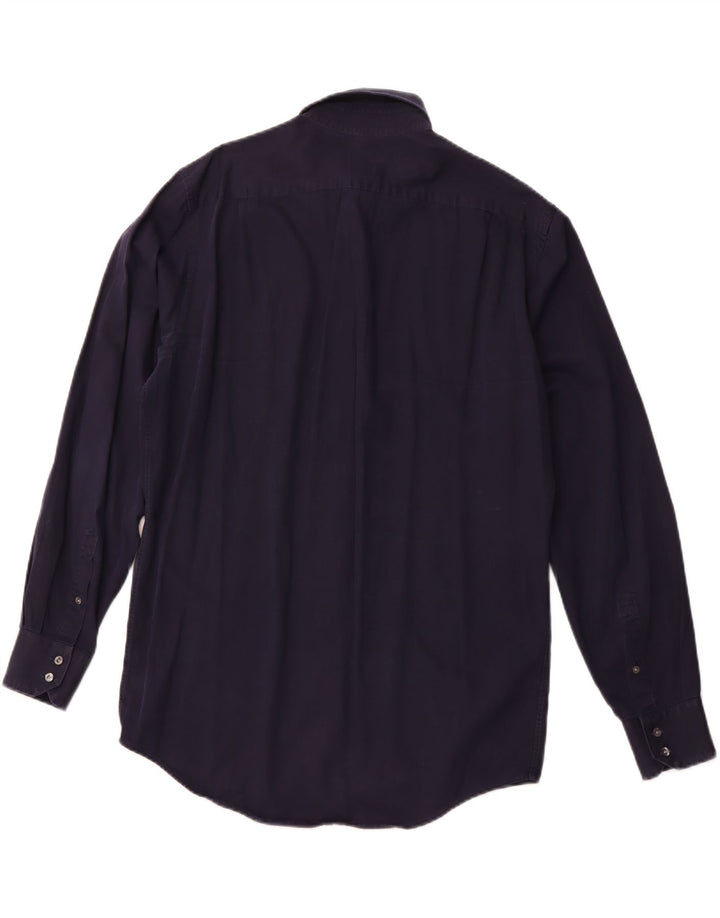 LACOSTE muška košulja standardnog kroja, veličina 41, srednje tamnoplavi pamuk