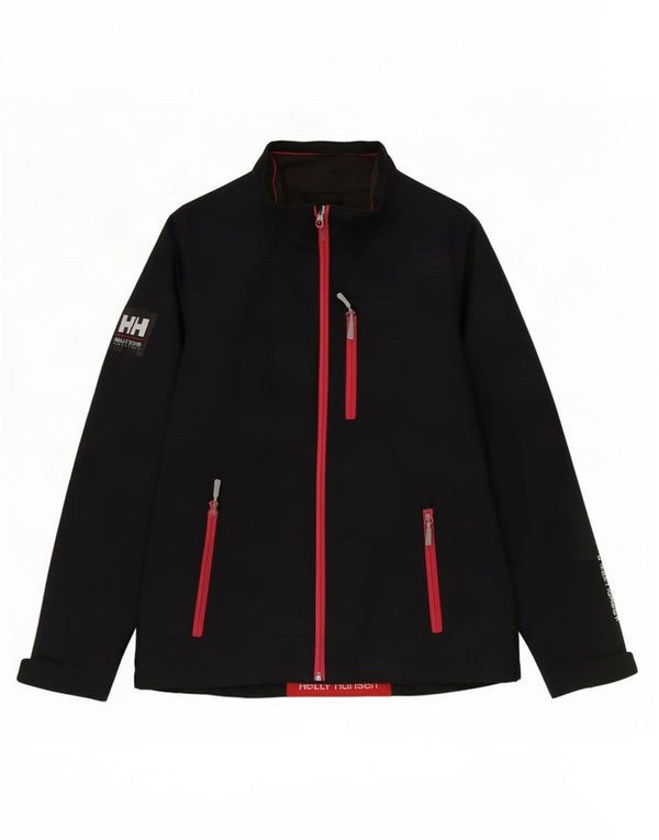 Helly Hansen Ženska grafička vjetrovka jakna UK 14 srednje crna poliester