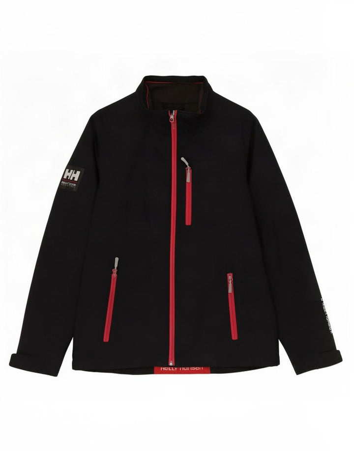 Helly Hansen Ženska grafička vjetrovka jakna UK 14 srednje crna poliester