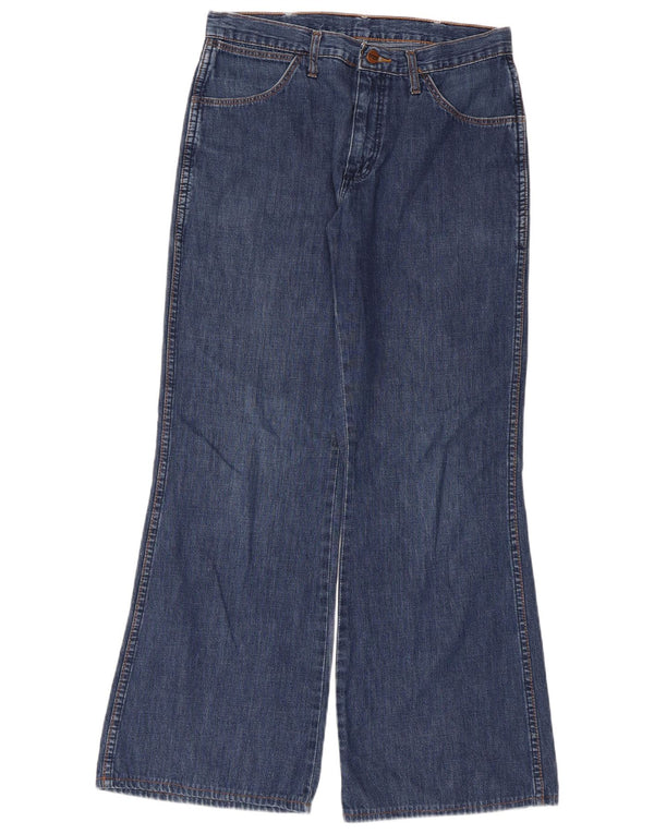 Wrangler muške traperice širokih nogavica W32 L32 plavi pamuk