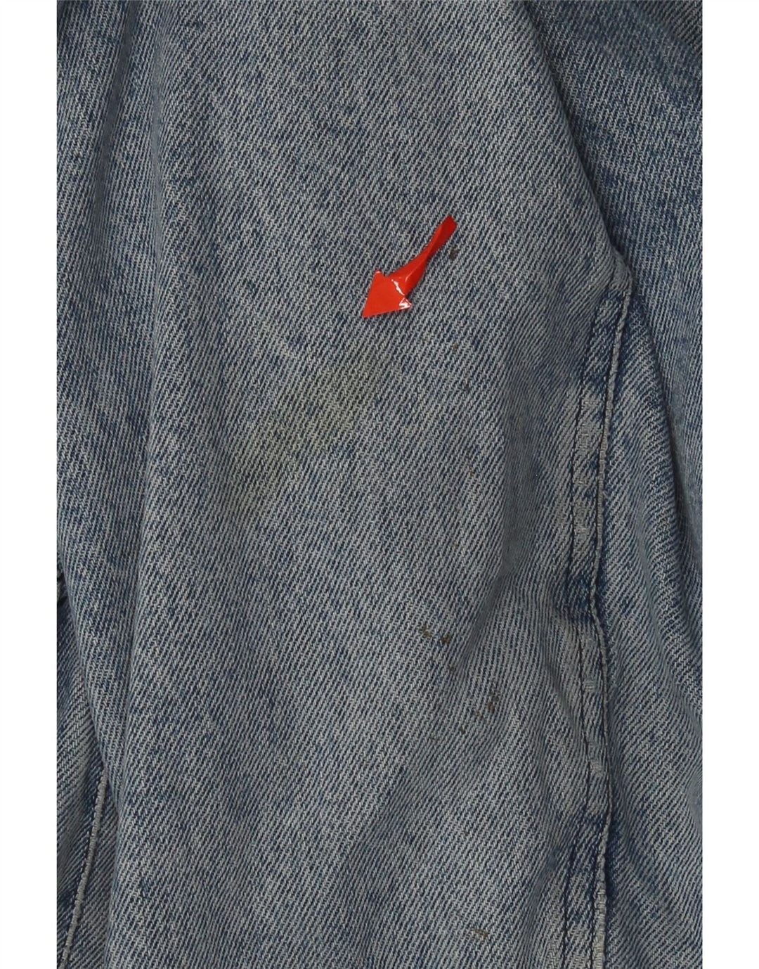 Sisley muška traper šerpa jakna UK 40 Large Blue Cotton