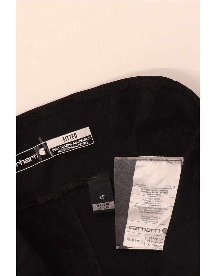 Carhartt ženske pripijene tajice UK 6 XS crni poliester