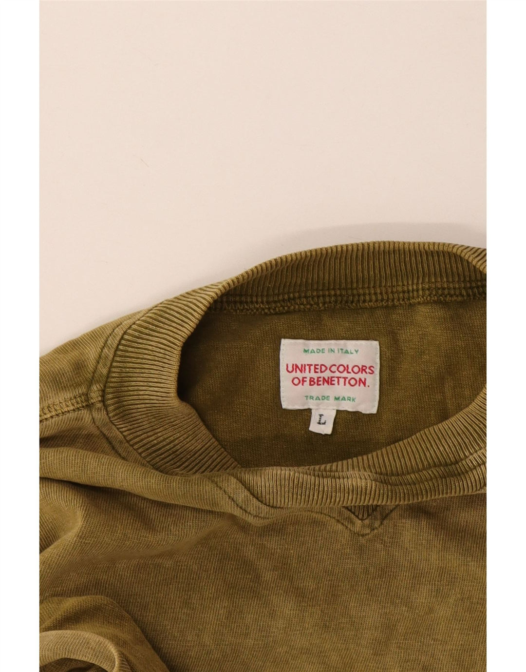 Benetton muška majica kratkih rukava velika zelena