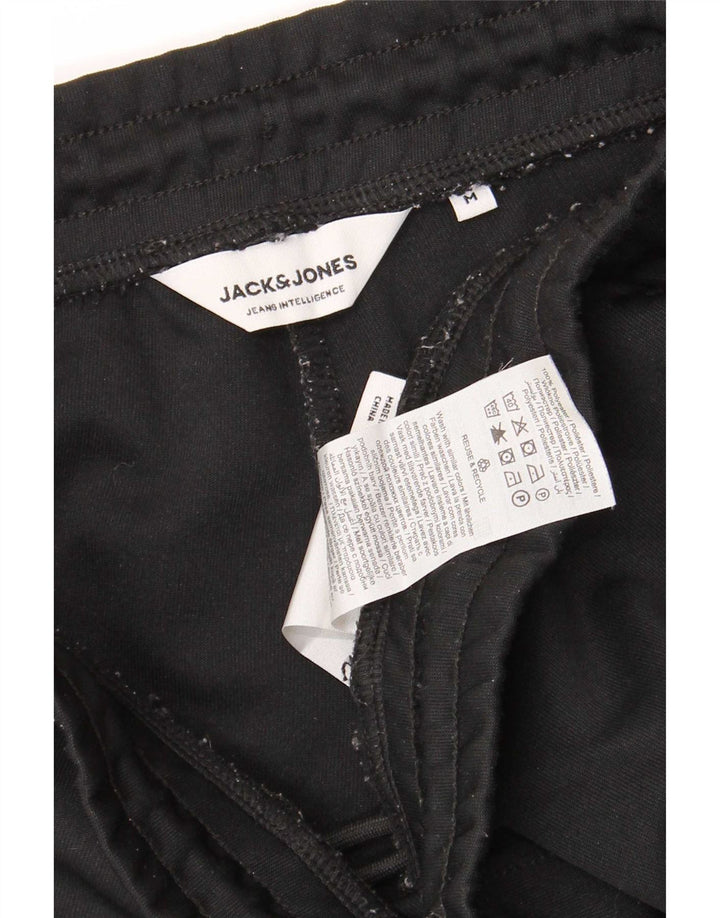 Jack & Jones muške uobičajene sportske kratke hlače srednje veličine crni poliester