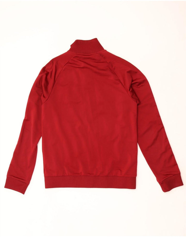 Adidas muška trenirka, mala jakna od poliestera bordo boje