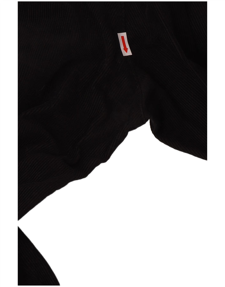 Dockers muške kaki ravne hlače od samta W34 L32 crne klasične