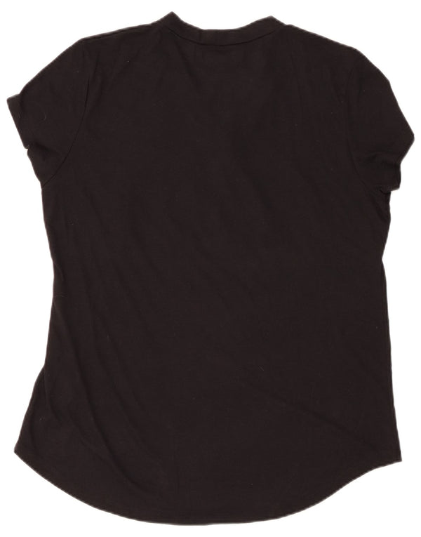 NFL ženska majica kratkih rukava New Orleans Saints Graphic UK 16 Large Black Cotton