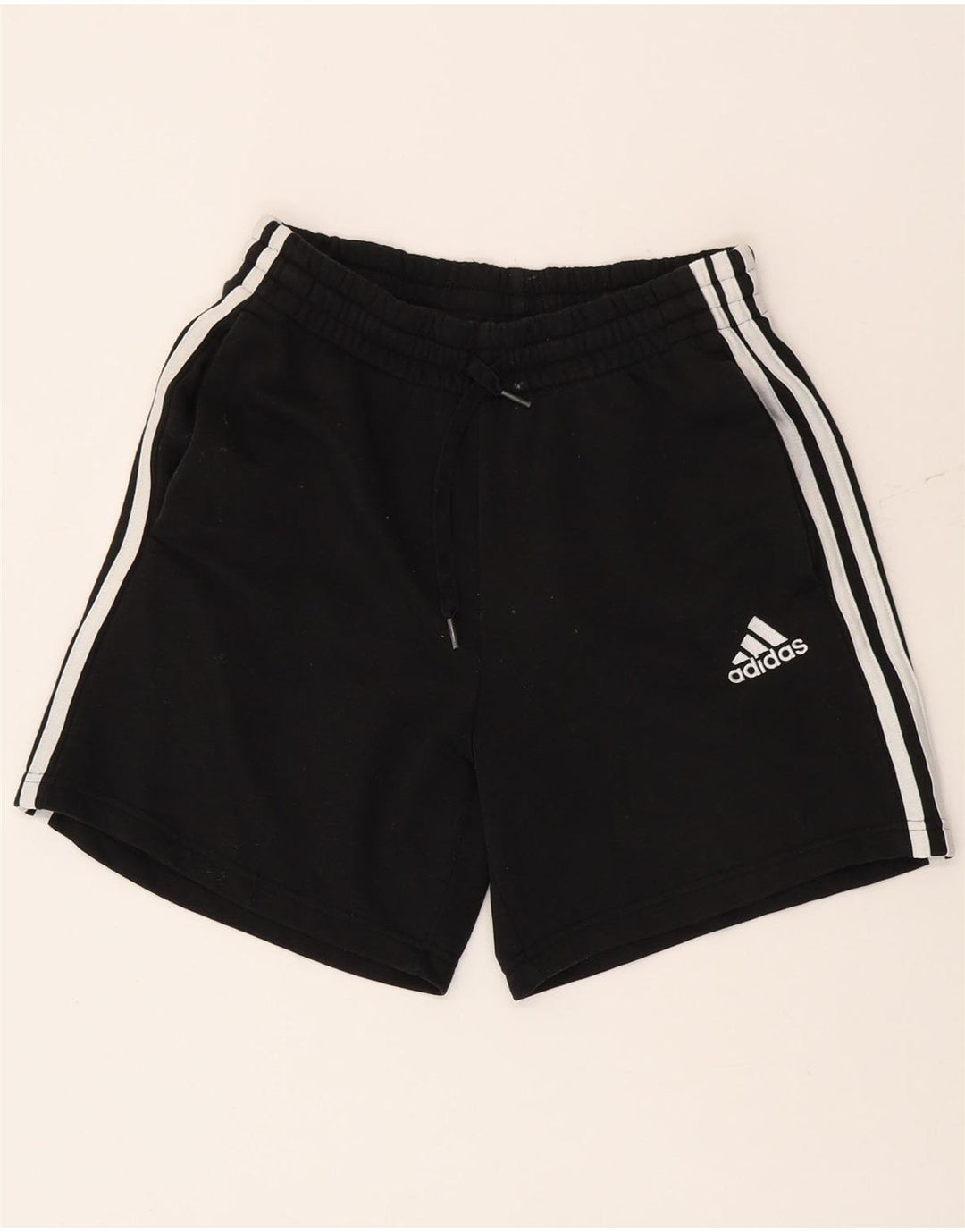Male crne pamučne muške sportske kratke hlače Adidas