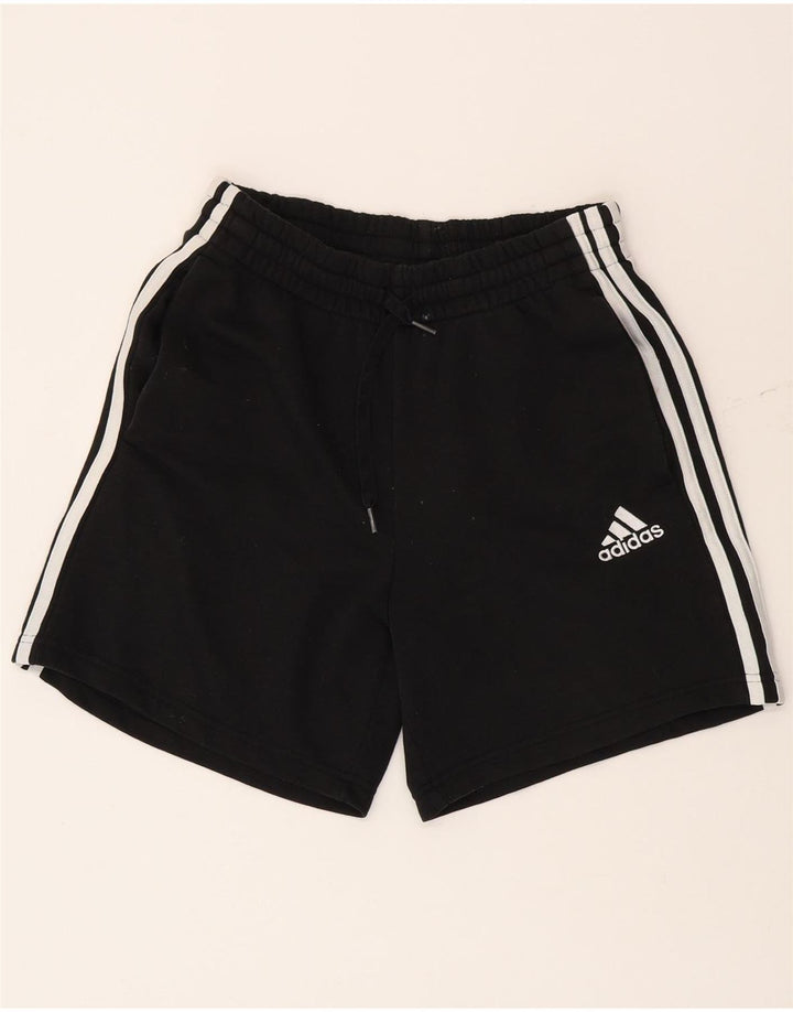 Male crne pamučne muške sportske kratke hlače Adidas