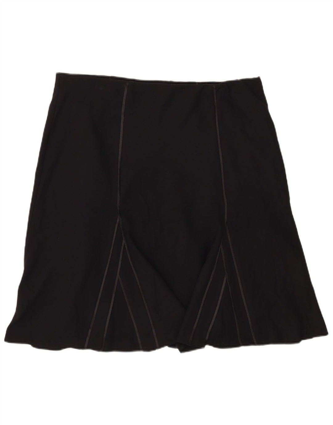 Marks & Spencer ženska suknja A-kroja UK 18 XL W40 crni poliester