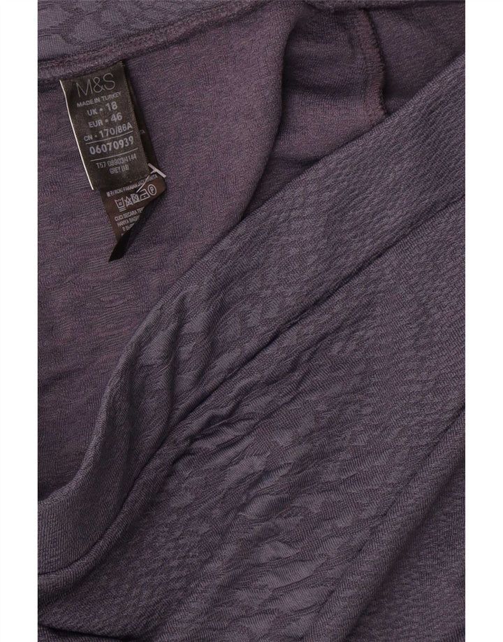 Marks & Spencer ženska pencil suknja UK 18 XL W36 sivi poliester