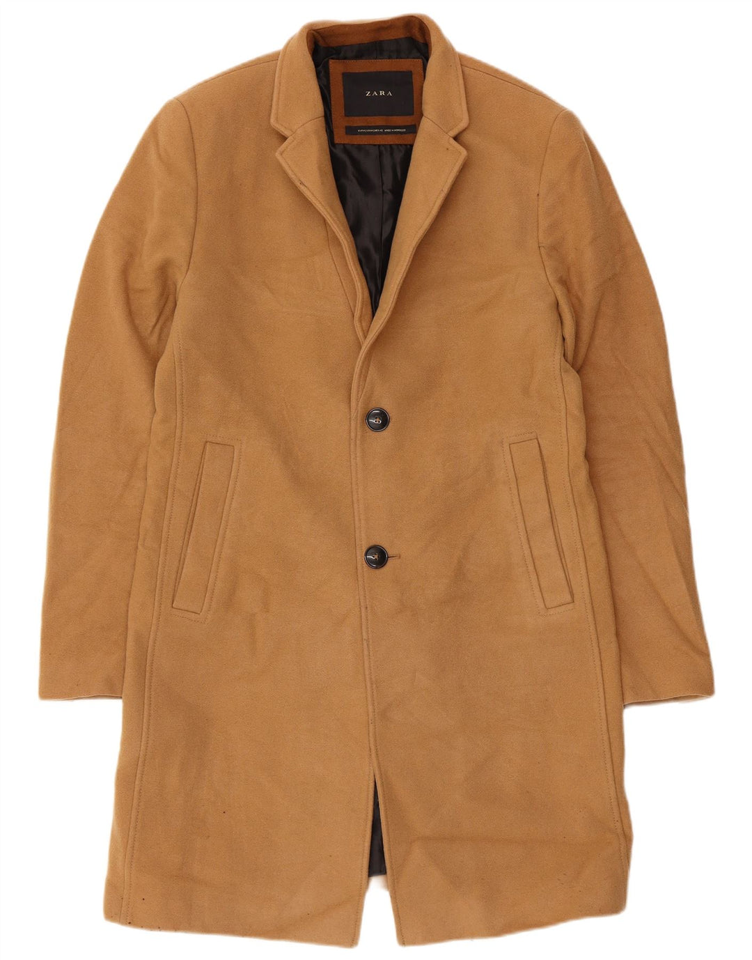 Zara muški kaput UK 38 Srednje bež vuna