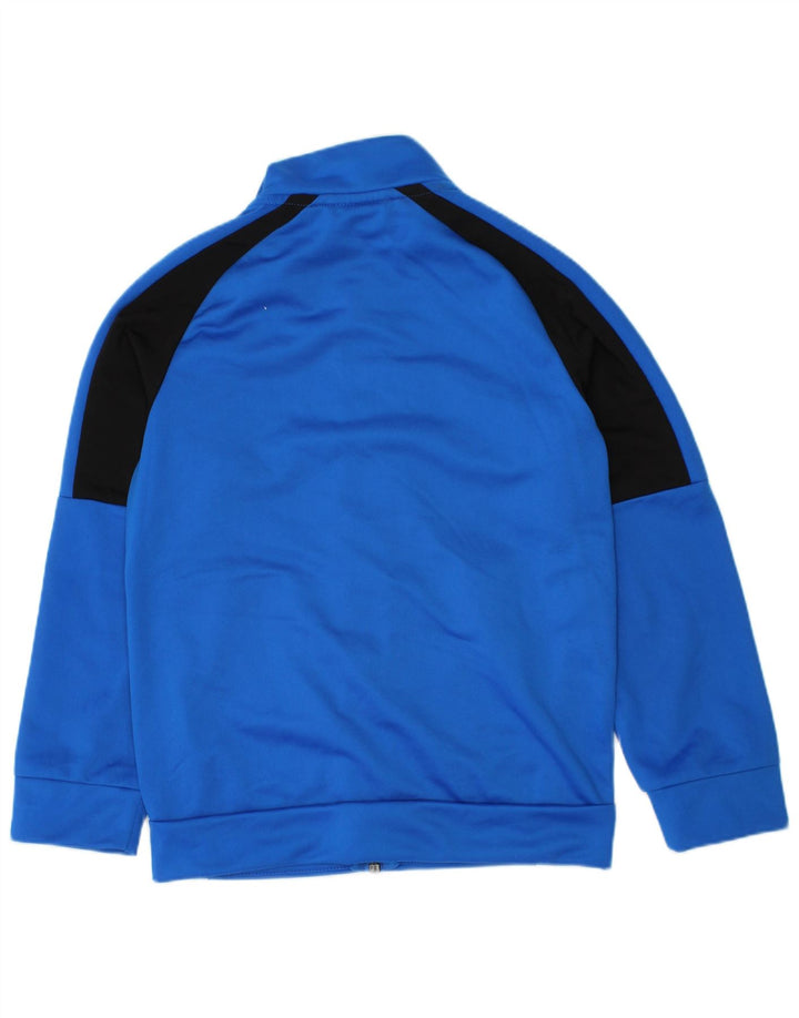 Gornja jakna trenirke Puma Boys Graphic 5-6 Years Blue Colourblock