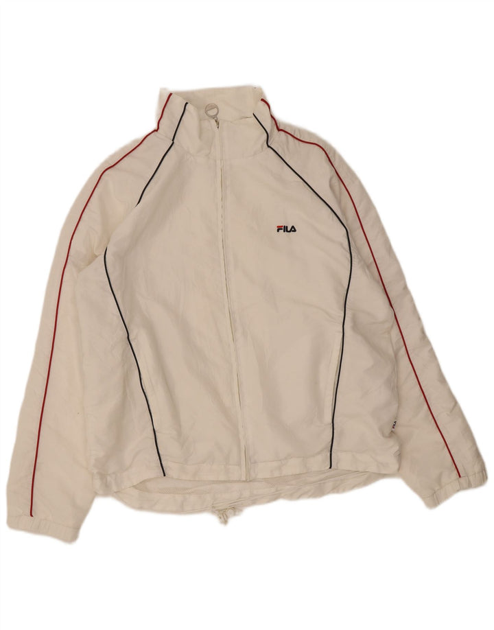 Fila muška trenirka gornja jakna XL bijeli poliester