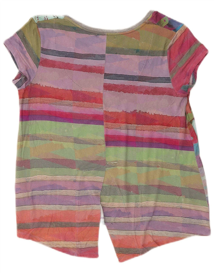 Ženska obična bluza Desigual, UK 16, velika višebojna cvjetna viskoza