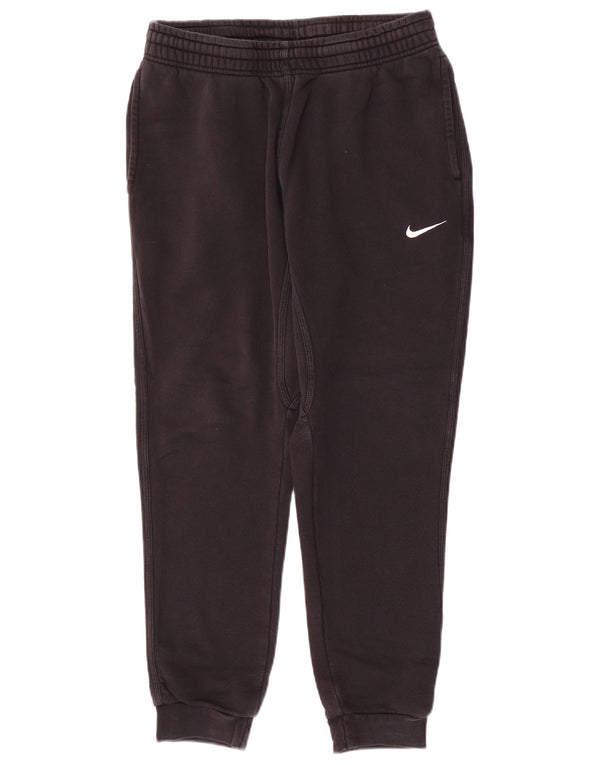Nike Mens Tracksuit Trousers Joggers Medium Black Cotton
