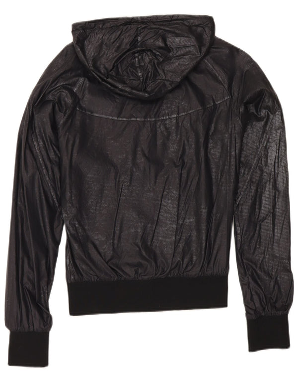 Nike ženska vjetrovka s kapuljačom UK 10 Mala tamnoplava najlonska jakna