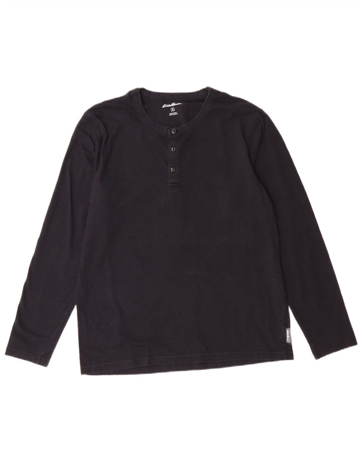 EDDIE BAUER Muška majica dugih rukava mala tamnoplava pamuk