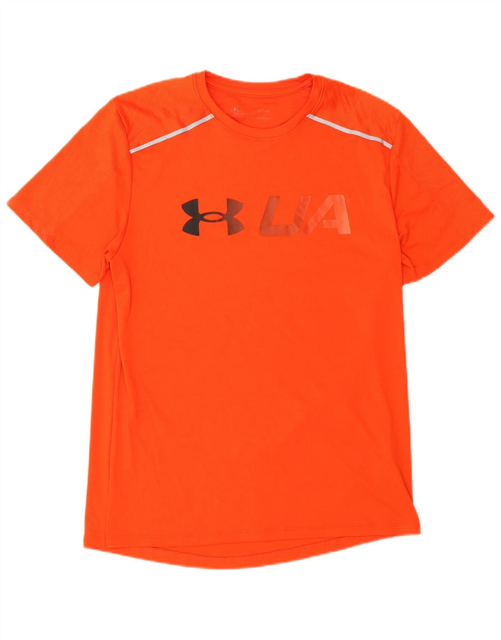 Under Armour muška top majica Heat Gear Graphic T-Shirt Srednje narančasti poliester