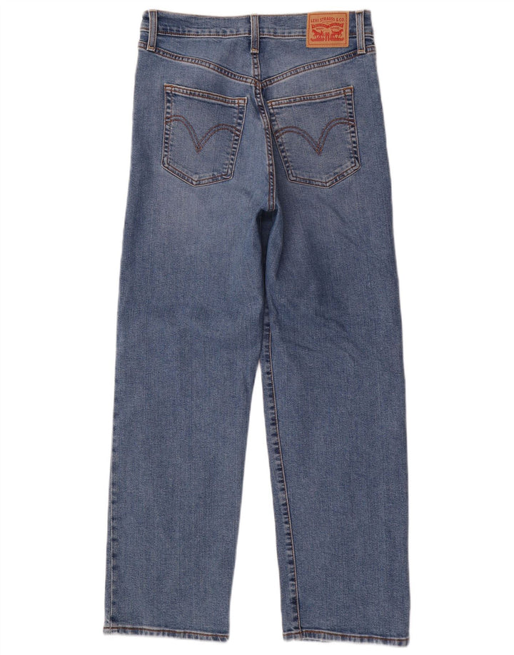 Levi's muške ravne traperice W28 L29 plavi pamuk