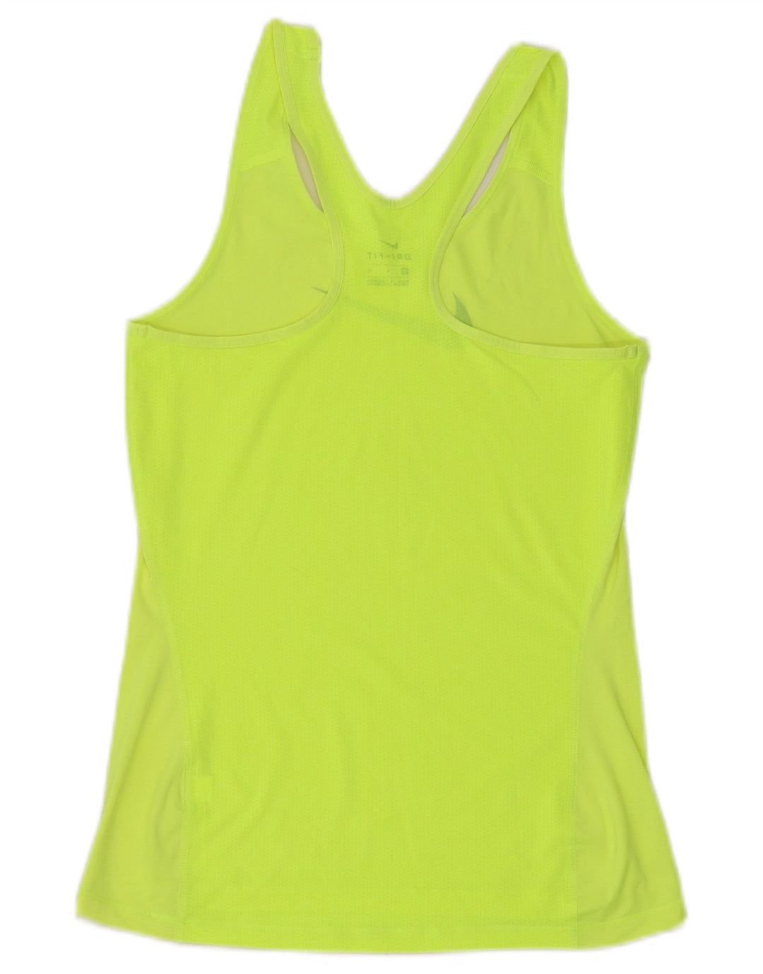 Nike Ženski Dri Fit Graphic Vest Top UK 12 srednje žuta