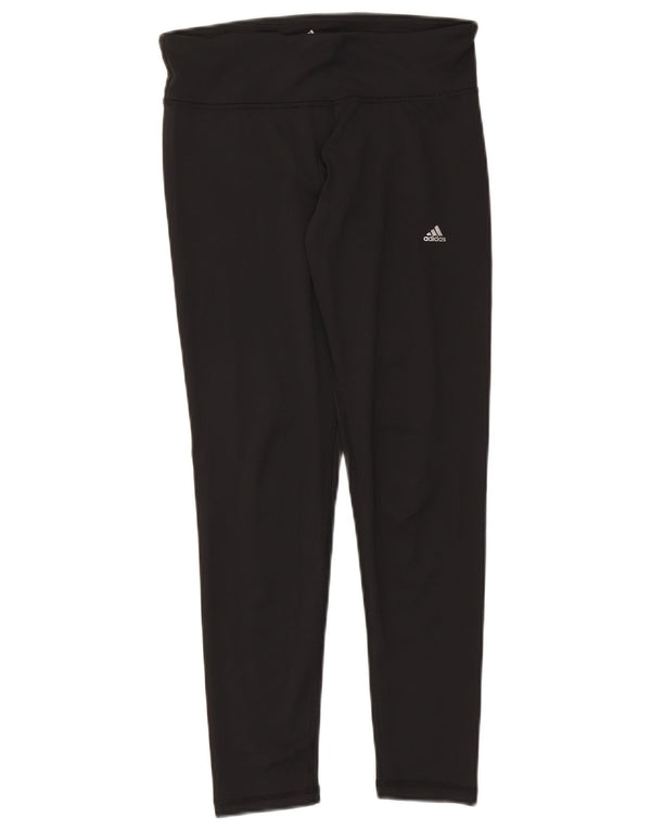 Adidas ženske tajice Climalite UK 12/14 Srednje crni poliester