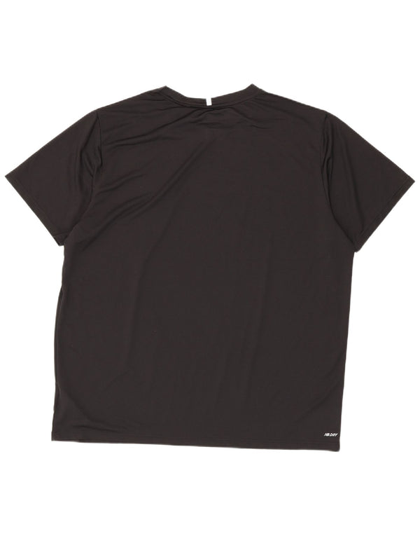 New Balance muška majica kratkih rukava 2XL crni poliester