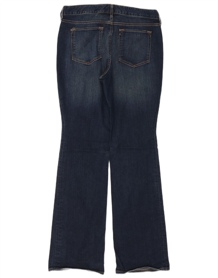 EDDIE BAUER Ženske curvy Bootcut traperice US 8 srednje W34 L32 tamnoplave