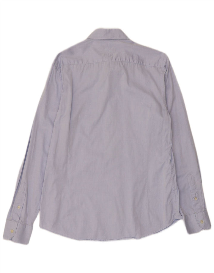 Massimo Dutti muška košulja veličina 41 srednje plava Argyle/dijamant
