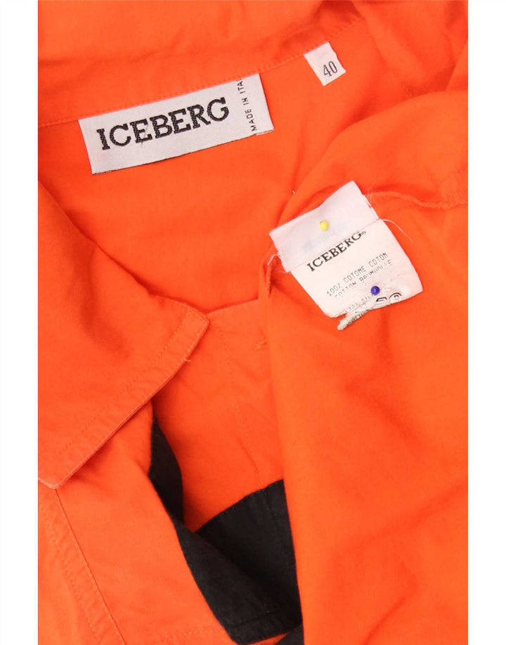 Iceberg ženska prevelika grafička bluza IT 40 mala narančasta