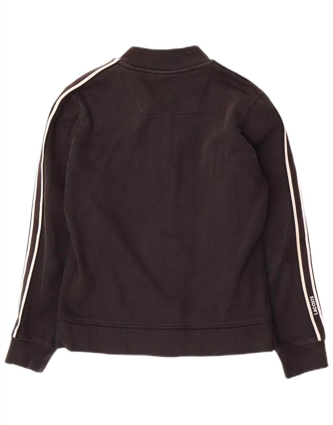 LACOSTE Muška gornja jakna trenirke Veličina 3 Mala crna pamučna