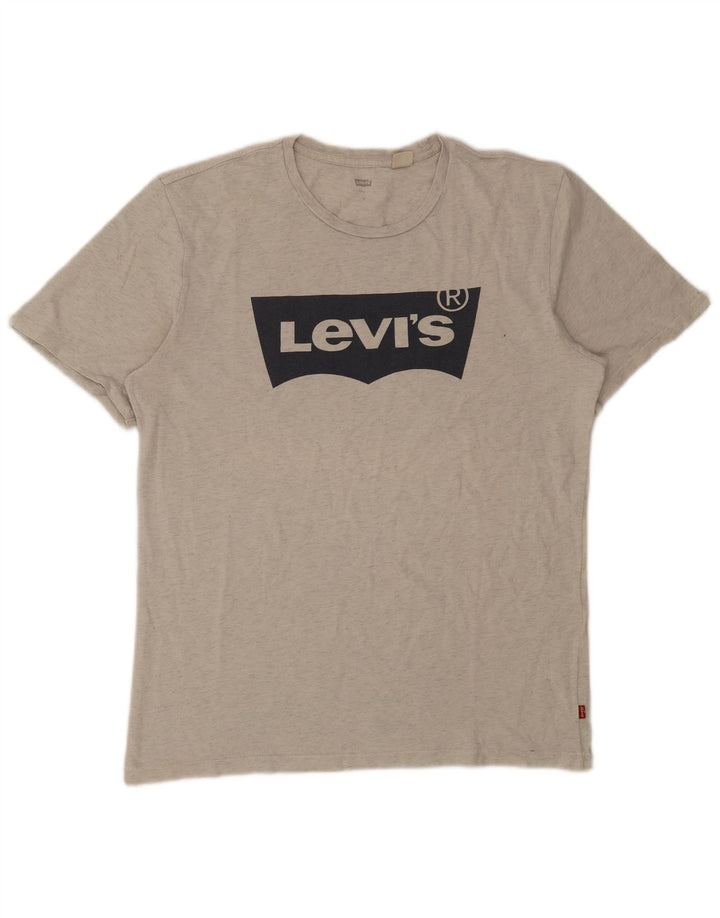 Levi's muška majica kratkih rukava s grafičkim motivima, velike sive mrlje