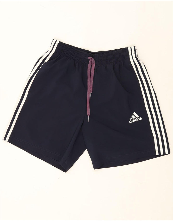 Adidas muške sportske kratke hlače srednje tamnoplave boje od poliestera