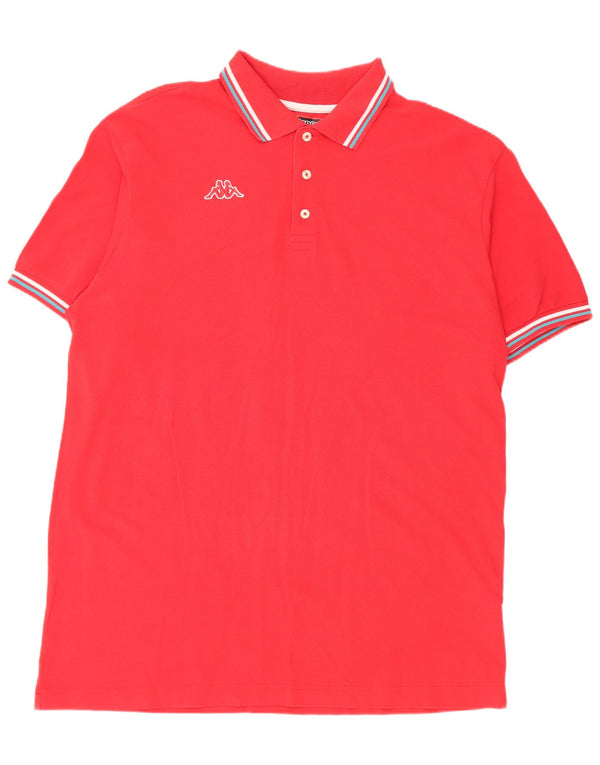 Kappa muška polo majica 3XL pamuk na crvene pruge
