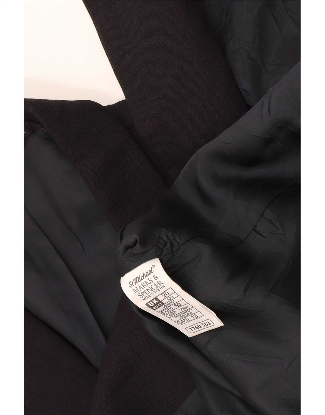 Marks & Spencer ženska jakna St. Michael Blazer UK 20 2XL tamnoplava