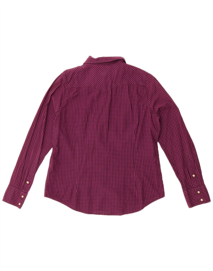 Levi's ženska košulja UK 16 Large Purple Gingham pamuk