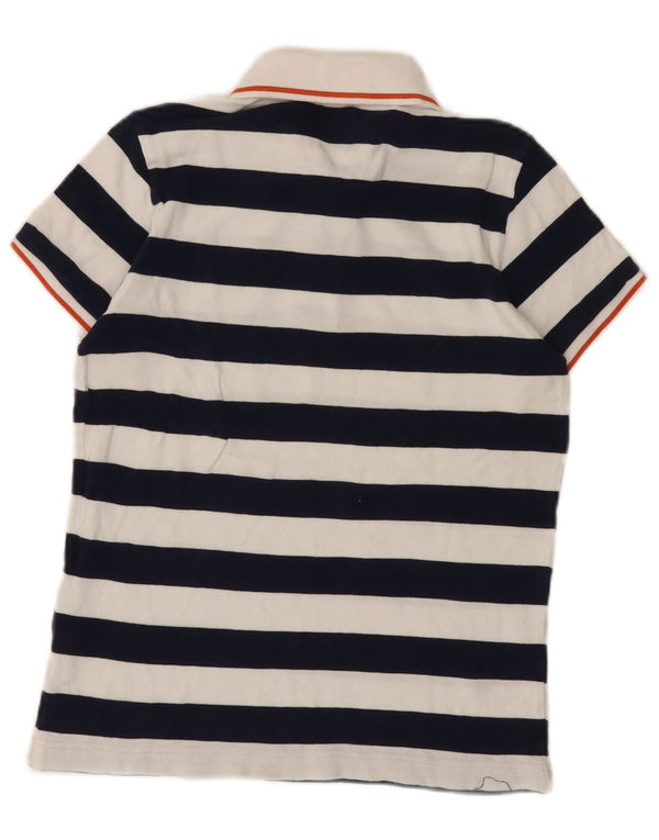 Benetton polo majica za dječake 10-11 godina XL tamnoplavi pamuk na pruge