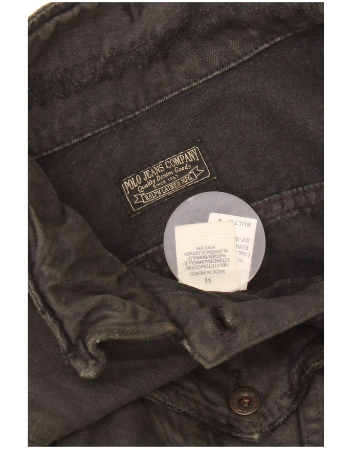 Polo Ralph Lauren ženska jakna od kratkog trapera UK 14 srednje crna