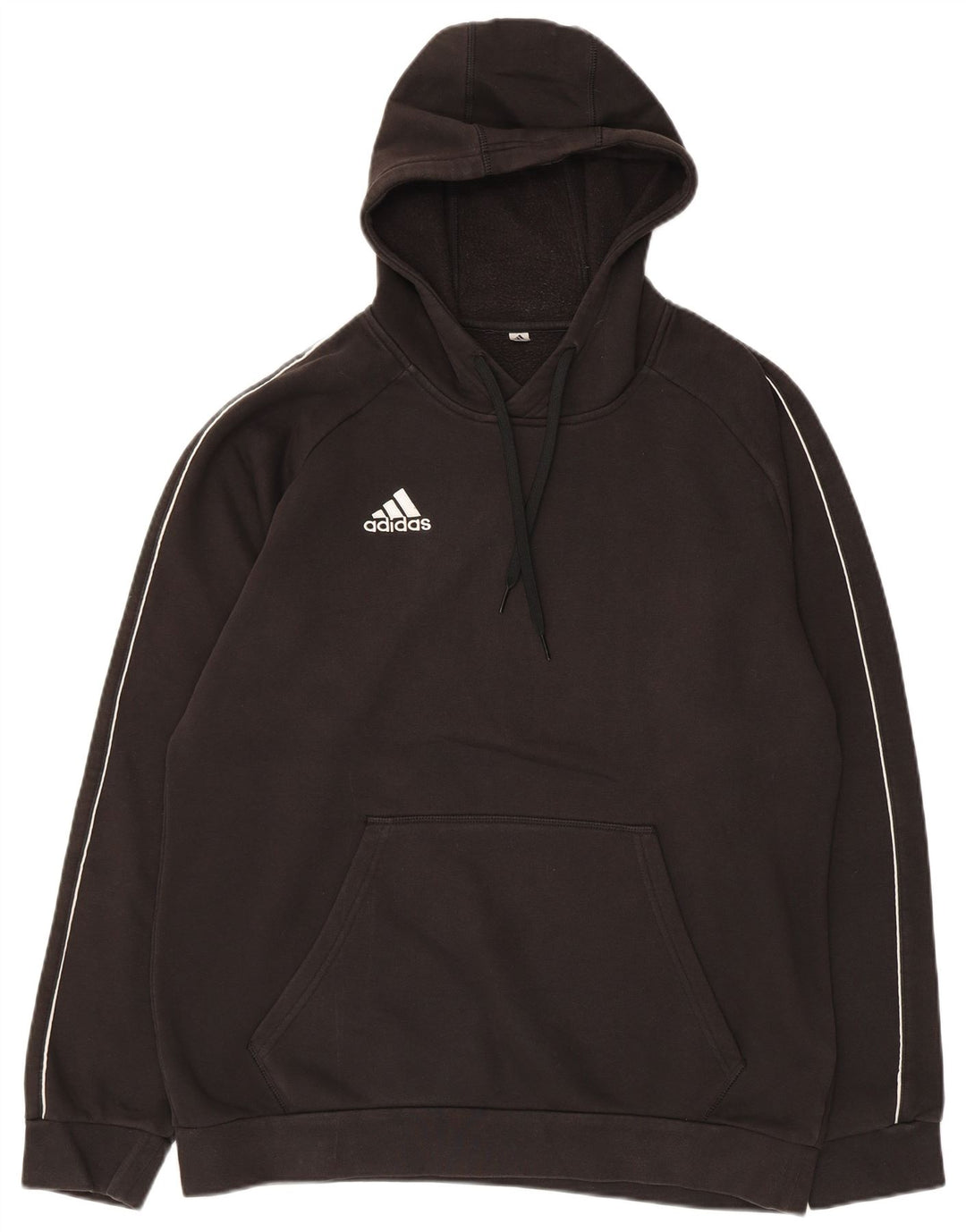 Adidas muška majica s kapuljačom Srednje crni pamuk