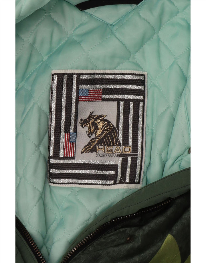 HEAD Ženska jakna s kratkom vjetrovkom UK 14 srednje zelene boje