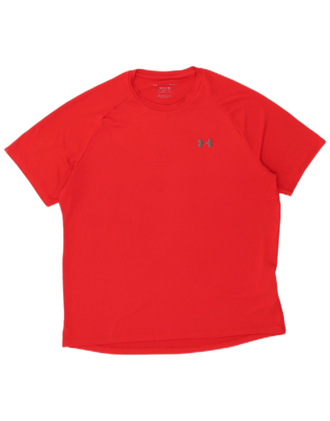 Under Armour muška majica kratkih rukava Velika crvena sportska poliesterska majica