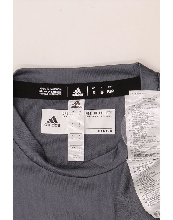 ADIDAS Muška majica kratkih rukava Longwood Graphic Mali sivi poliester