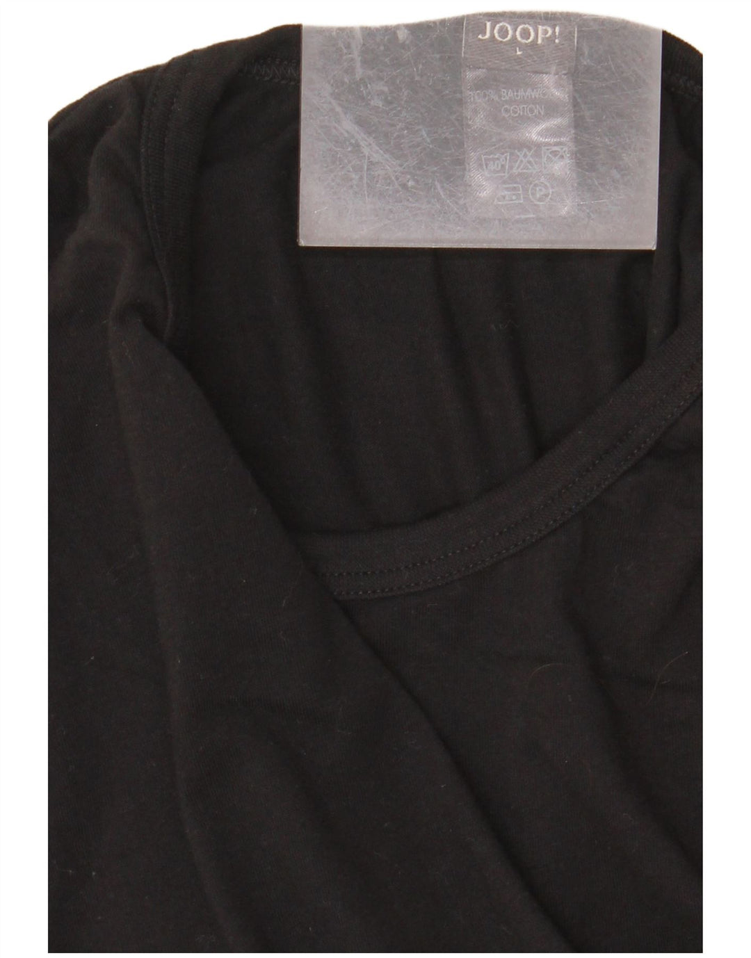 JOOP Muška majica kratkih rukava Velika crna pamučna majica