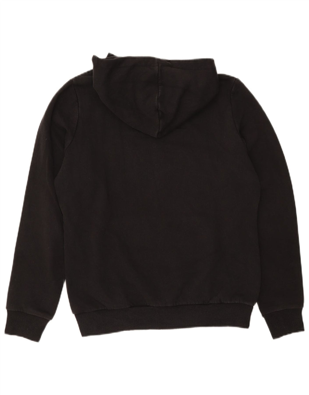 PUMA Ženska majica s kapuljačom s grafičkim motivima UK 14 Srednje crni pamuk