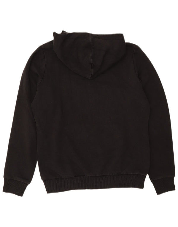 PUMA Ženska majica s kapuljačom s grafičkim motivima UK 14 Srednje crni pamuk