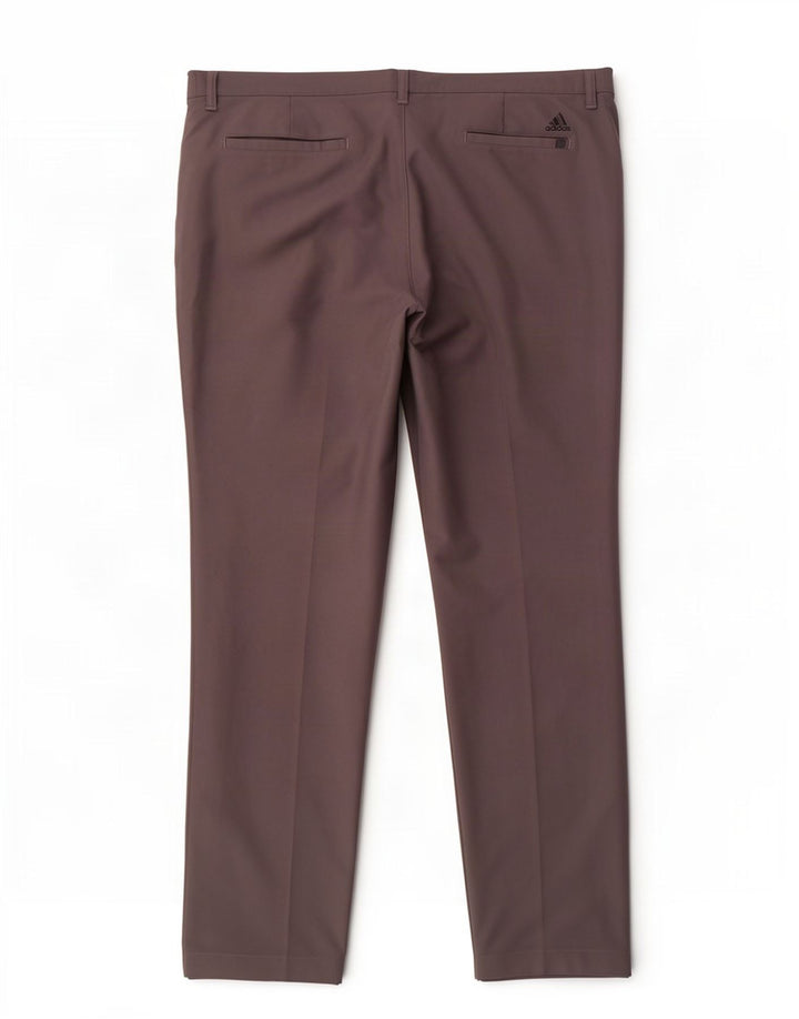 Adidas muške ravne chino hlače W36 L32 sivi poliester