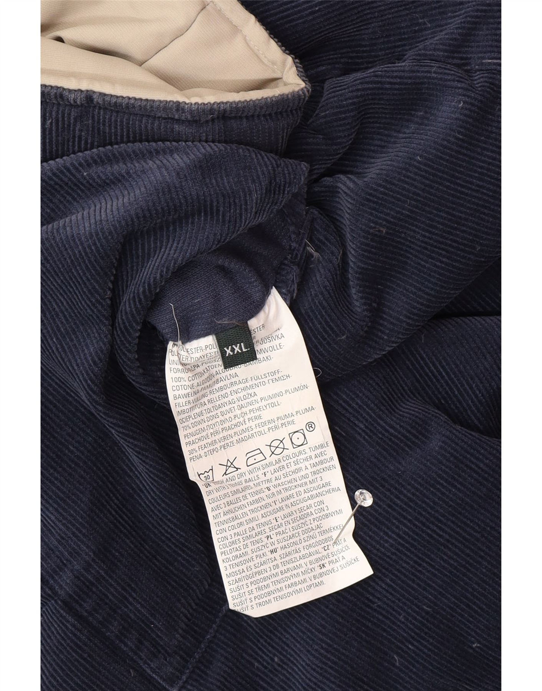 Dockers muška dvostruka podstavljena jakna UK 44 2XL bež poliester