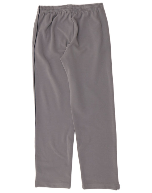 Kappa Mens Tracksuit Trousers Medium Grey Polyester
