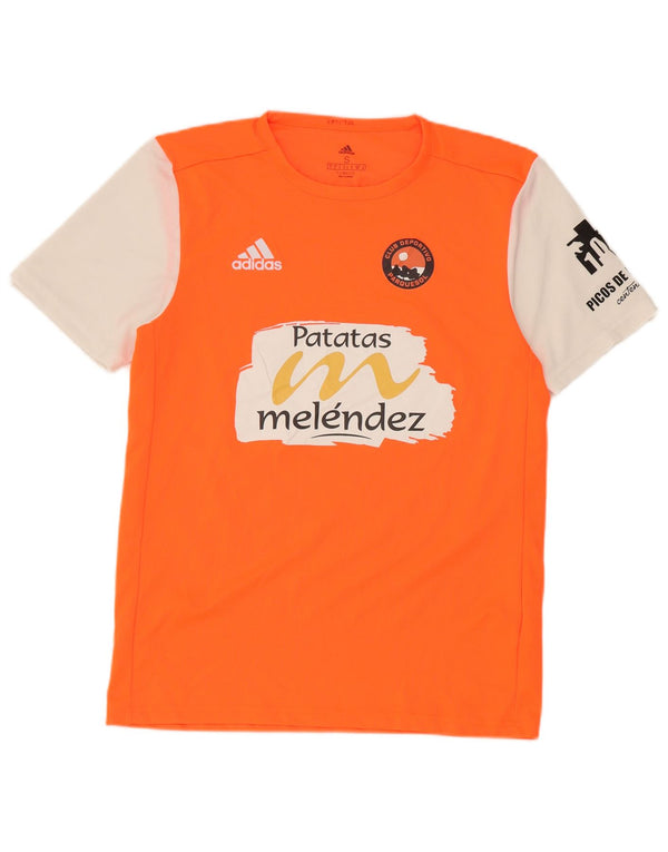 Majica kratkih rukava Adidas Mens Club Deportivo Parquesol Graphic T-Shirt Small Orange